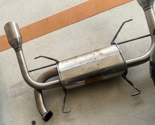 zc31sスイフトスポーツ　サンラインレーシングマフラー