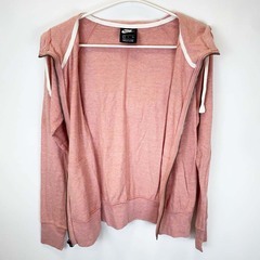 ナイキ ウィメンズ ジム ヴィンテージ フーディ S ラストピンク/セイル 883730-685 レディース NIKE フルジップパーカーの画像