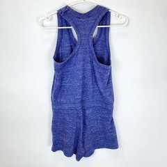 ナイキ ジャンプスーツ ヨガウェア オールインワン ショート S ネイビー AA3874-429 レディース NIKE ワンピースの画像