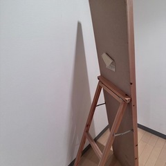 無印良品　パイン材姿見の画像