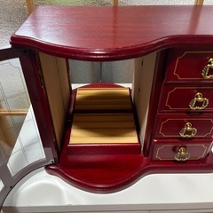 ジュエリーボックス オルゴール 収納の画像