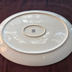 有田焼　中華皿　龍柄　楕円形の画像