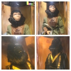 希少 90'ハズプロ 猿の惑星 限定　ジーラ&ゴリラ軍曹 未開封品の画像