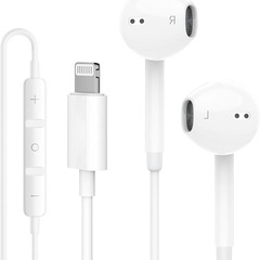 Apple 純正イヤホン（3.5mm／Lightning）＋アダプター＋ケーブルの画像