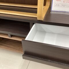 テレビボード 　キズ有　ダークブラウンの画像