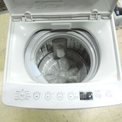 アマダナ 洗濯機 4.5kg 2020年製 TAG label AT-WM45B ホワイト 一人暮らし向け ハイアール 札幌市 東区 新道東店の画像