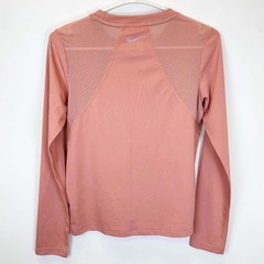 ナイキ ランニング 長袖シャツ DRY-FIT XS ピンク レディース NIKE ドライフィットの画像