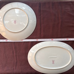 ノリタケ　若杉シリーズ　楕円形皿&大皿　まとめの画像
