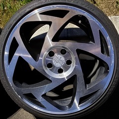 radi8 r8s5 18インチタイヤホイールセット 100 5穴 8.5通しの画像