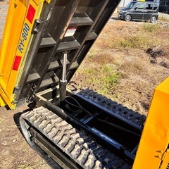 クボタ RY-800 油圧ダンプ 小型キャリアダンプ（クローラー運搬車）セル付き 静岡県 富士市発 下取り可能 陸送可能の画像