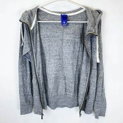 ナイキ ウィメンズ ジム ヴィンテージ フーディ M カーボンヘザー/セイル 883730-091 レディース NIKE フルジップパーカーの画像