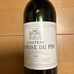 Chateau La Rose du Pin 2000 750mlの画像