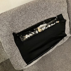 ソファー 3人掛け ソファ オットマン２個付き　カウチソファの画像