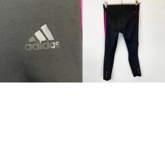 アディダス レギンス CLIMALITE タイツ ENERGY RUNNING M ブラック/ピンク レディース ADIDAS スパッツ ランニング ヨガ スポーツ フィットネスの画像