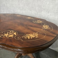 イタリア製　アンティーク　ダイニングテーブルの画像