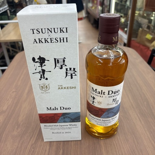 ☆ドリーム荒牧店☆Malt Duo 津貫x厚岸/ウイスキー/700ml/51%