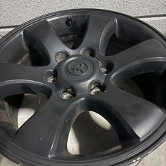 トヨタ純正17インチ　6穴アルミホイール　４本の画像