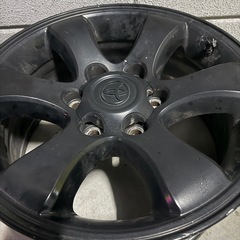 トヨタ純正17インチ　6穴アルミホイール　４本の画像