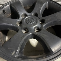 トヨタ純正17インチ　6穴アルミホイール　４本の画像