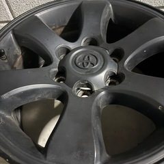 トヨタ純正17インチ　6穴アルミホイール　４本の画像
