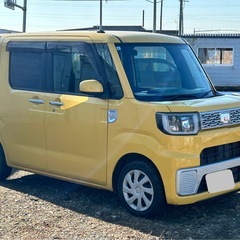 H.27(2015)年 ダイハツ ウェイク L バックカメラ・ナビ・テレビ・パワスラ フェスタイエロー 走行81,600km 2WDの画像