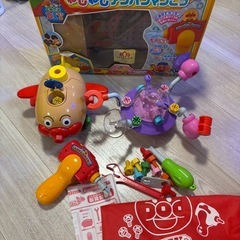 アンパンマン　ジャムおじさんのパン工場　ねじねじアンパンマンごう他セットの画像