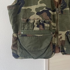 アウトドア　ビンテージ キャンプベストの画像