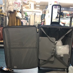 ジモティ割引有★【ジャングルジャングル岸和田店】無印良品　ソフトキャリーケース　南大阪 岸和田市 貝塚市 泉佐野市 和泉市 忠岡町 熊取町の画像