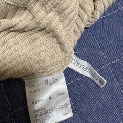 ニットロンパースの画像