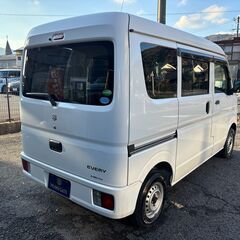 【総額コミコミ】広島発プライムゲート28年エブリィバン　4WD　PAリミテッド　5AGS（オートマ）　車検令和８年１１月まで　法人ワンオーナー　ハイルーフ　キーレスリモコン　ドライブレコーダー　ETC　プライバシーガラス　エアバック　ABS　タイミングチェーン　修復歴無し　軽バン　軽自動車　格安の画像