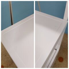 エムケー精工株式会社 Fine Kitchen レンジ台 SKU-311 キッチン収納 米びつ付の画像