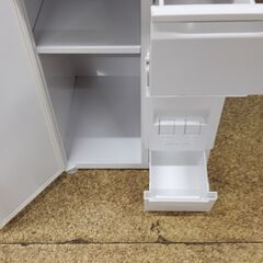 エムケー精工株式会社 Fine Kitchen レンジ台 SKU-311 キッチン収納 米びつ付の画像