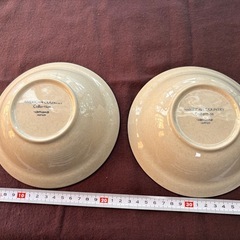 【取引中】ヤマカ　ハートランド　アメリカンカントリー　深皿　小皿　2枚まとめの画像