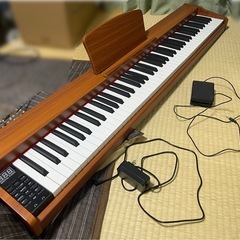 Longeye ロンアイ 電子ピアノ 
88鍵盤 MOLD2 スタンド付き 日本語表記 二つヘッドホン同時使用 MIDI端子対応 10mmストローク 380種類音色 移調 DREAM音源 初心者 練習にピッタリ 本格ペダル付き MIDI対応の画像