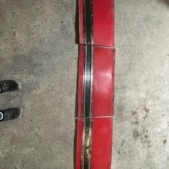 最終処分！大型用ステンレス板泥除け3枚セットの画像