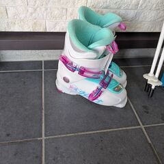 【期間限定】120センチ　スキー4点セットの画像