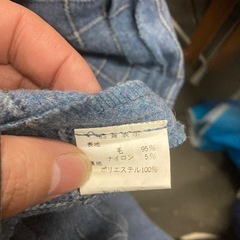 メーカー不明　コート　えり汚れあります。　サイズ不明です。の画像