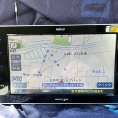 Felicia Navi go SPN-80ZR 車用電源付きの画像