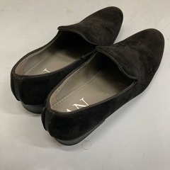 高級ブランド🔴黒のレザーシューズ27.5センチの画像