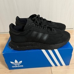 adidas RETROPY E5 ブラック 27.5スニーカーの画像