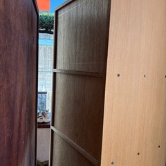 木製 5段キャビネットの画像