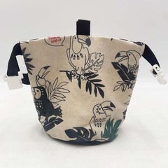 Crossed Paths チョークバッグ ホワイト/ブラック ボルダリング クライミングの画像