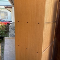 木製 5段キャビネットの画像