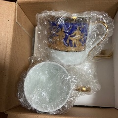 コーヒーミル&デミタスセットの画像