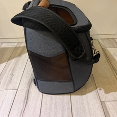 スイートハート　ペットカート　リュックタイプ　L ネイビーの画像