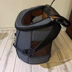 スイートハート　ペットカート　リュックタイプ　L ネイビーの画像