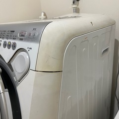 ドラム式洗濯機（破損あり）取引中の画像