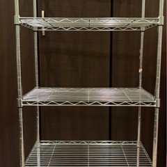 カラーボックスとシェルフの画像