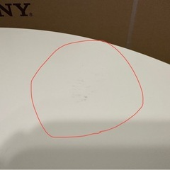 丸型 ダイニングテーブル ホワイトの画像