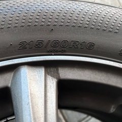 ホンダ オデッセイ スタッドレスタイヤ ホイール付きの画像